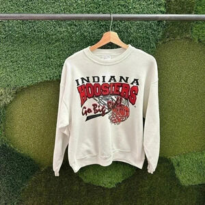 Vintage NCAA Indiana Hoosiers Basketball Crewneck  Size XL